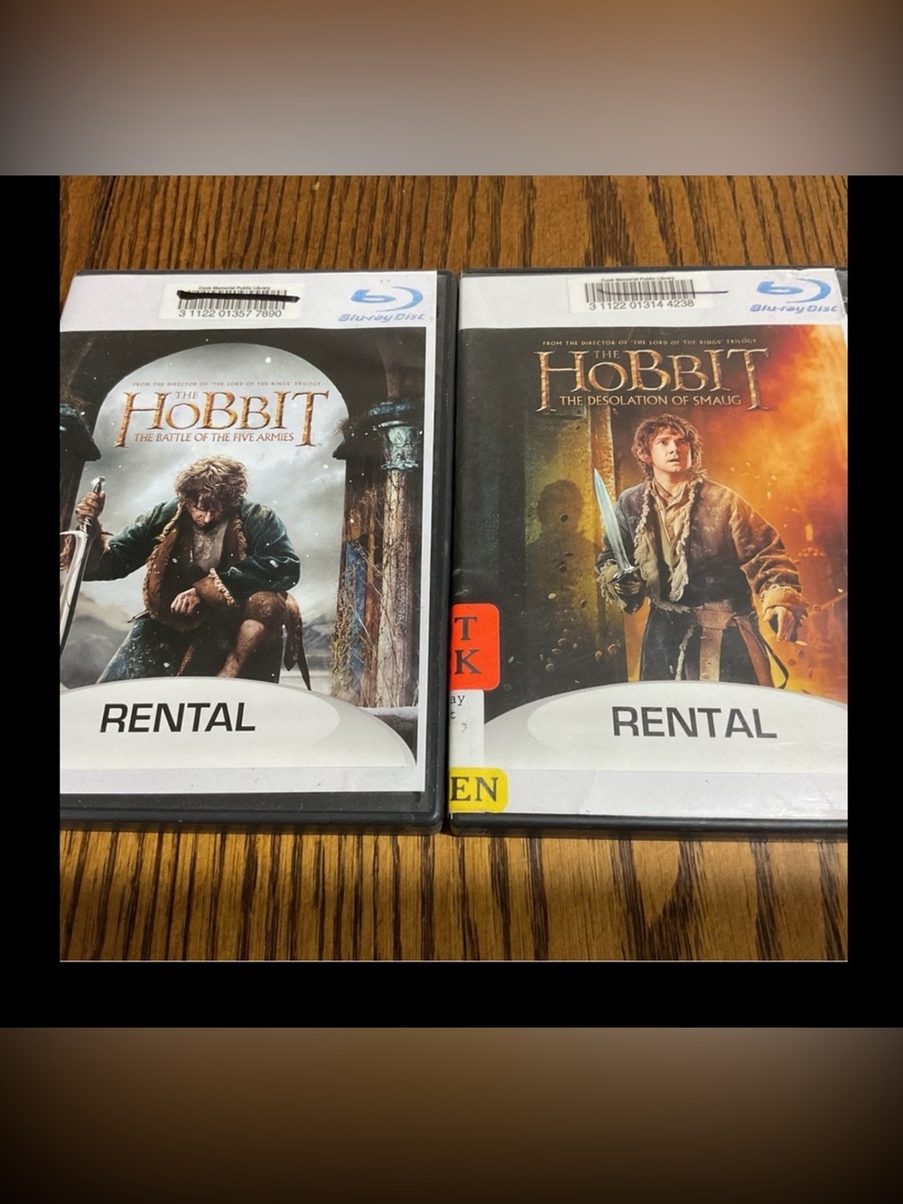 The Hobbit: The Battle of 5 Armies & The Desolation of Smaug